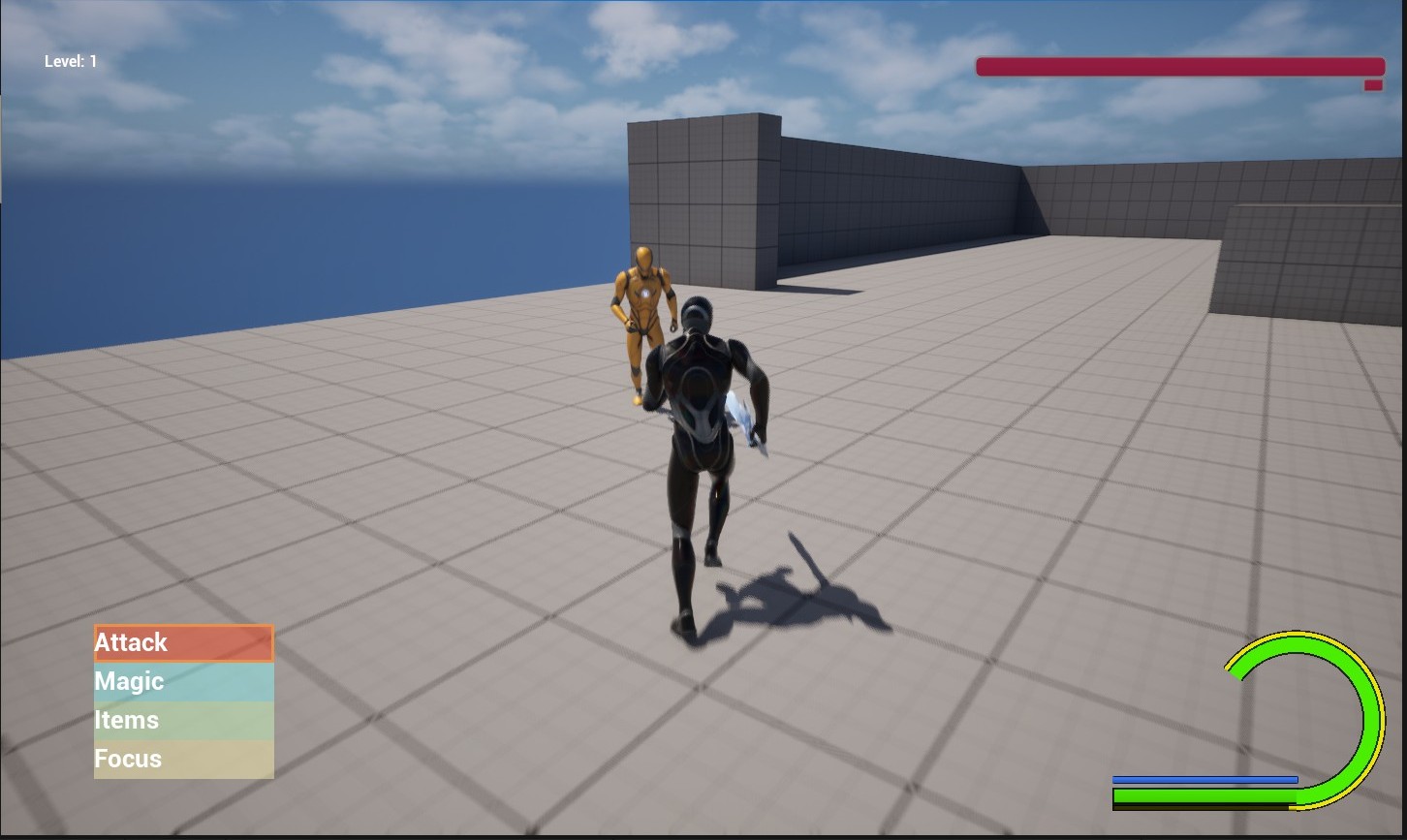 Approaching enemy AI