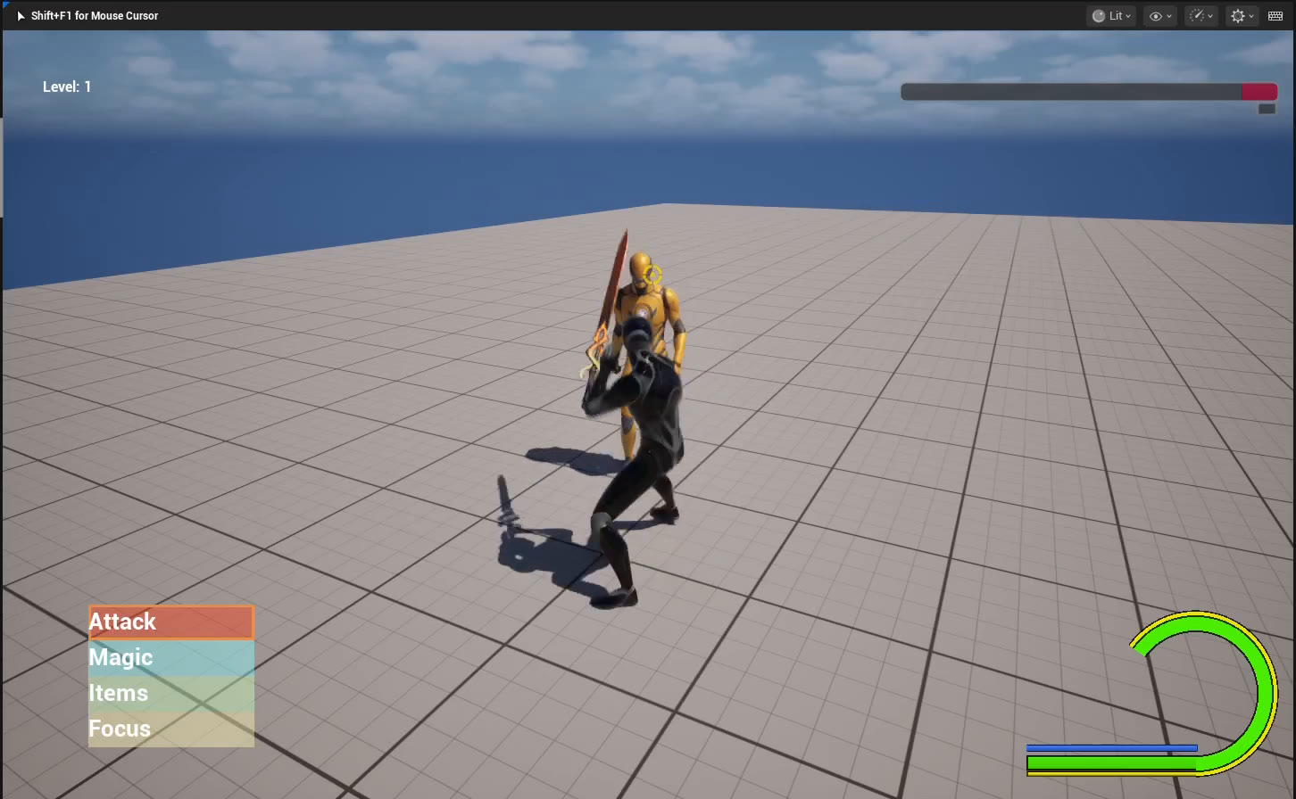 Sword combo